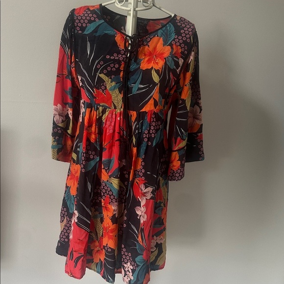 Johnny Was Dresses & Skirts - Johnny Was silk hibiscuscus hawaiian dress